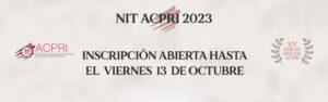 Inscripción Nit Acpri 2023